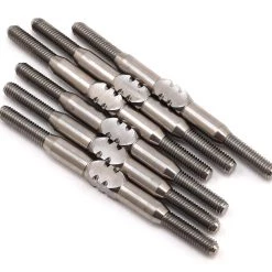 175RC B6.1/B6.1D Titanium Turnbuckle Set (Silver)