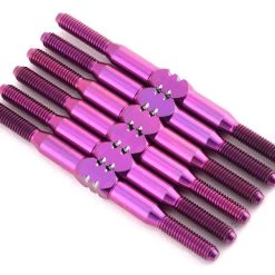 175RC B6.1/B6.1D Titanium Turnbuckle Set (Purple) (6)