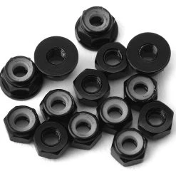 175RC RC10B74 Aluminum Nut Kit (Black) (14)