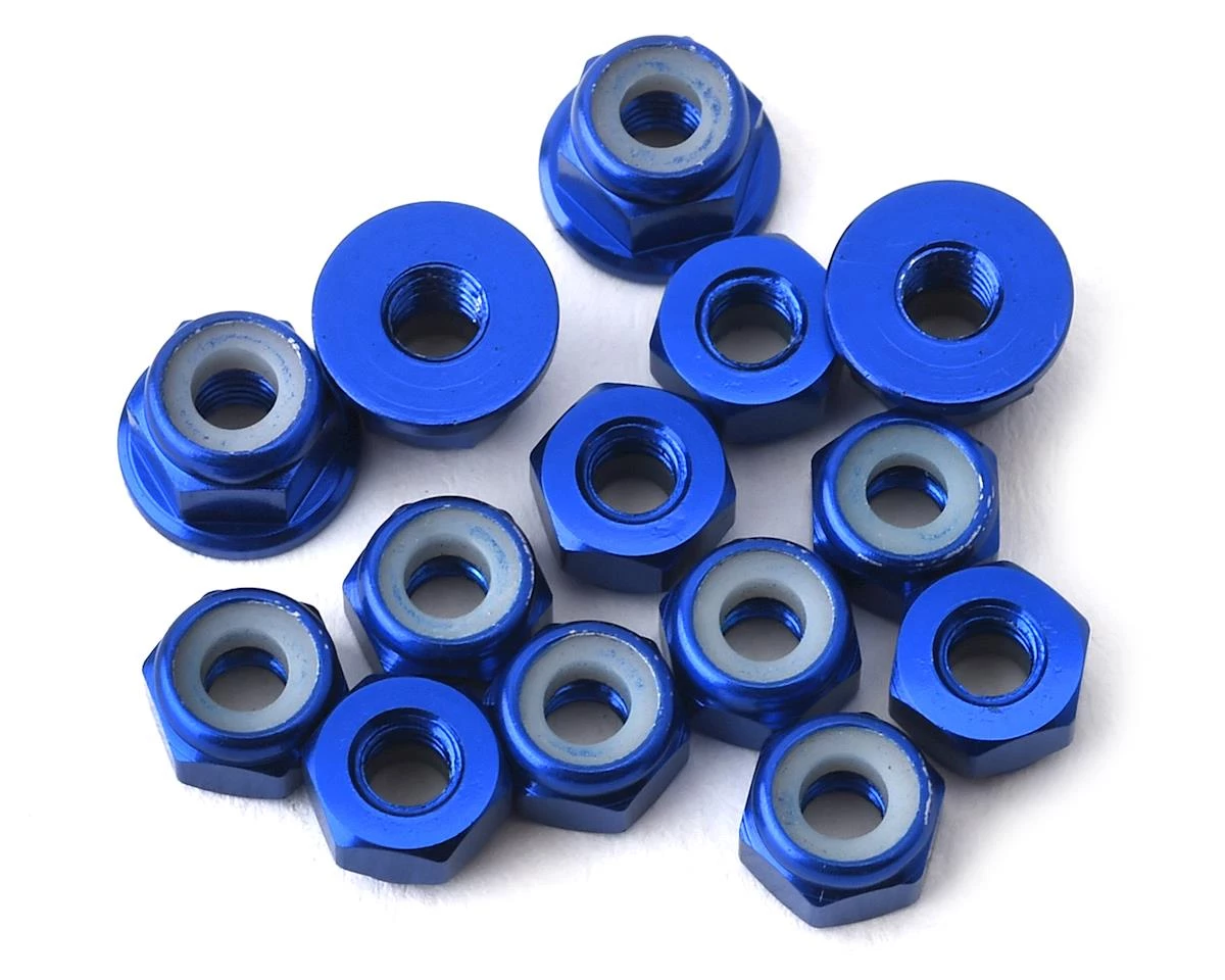 175RC RC10B74 Aluminum Nut Kit (Blue) (14) 3 175RC RC10B74 Aluminum Nut Kit (Blue) (14)