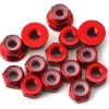 175RC RC10B74 Aluminum Nut Kit (Red) (14)