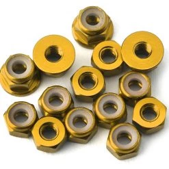 175RC RC10B74 Aluminum Nut Kit (Gold) (14)