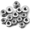 175RC RC10B74 Aluminum Nut Kit (Silver) (14) -175RC Sales 2022 175 17559