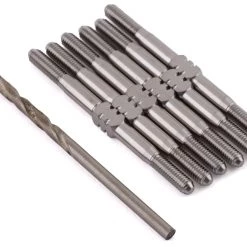 175RC B6.2/B6.2D HD Titanium Turnbuckle Set (Silver) (6)