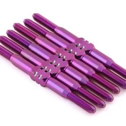 175RC Associated DR10 Titanium Turnbuckle Set (Purple) (6)