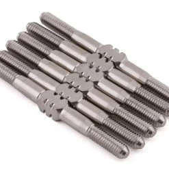 175RC Associated DR10 Titanium Turnbuckle Set (Silver) (6)
