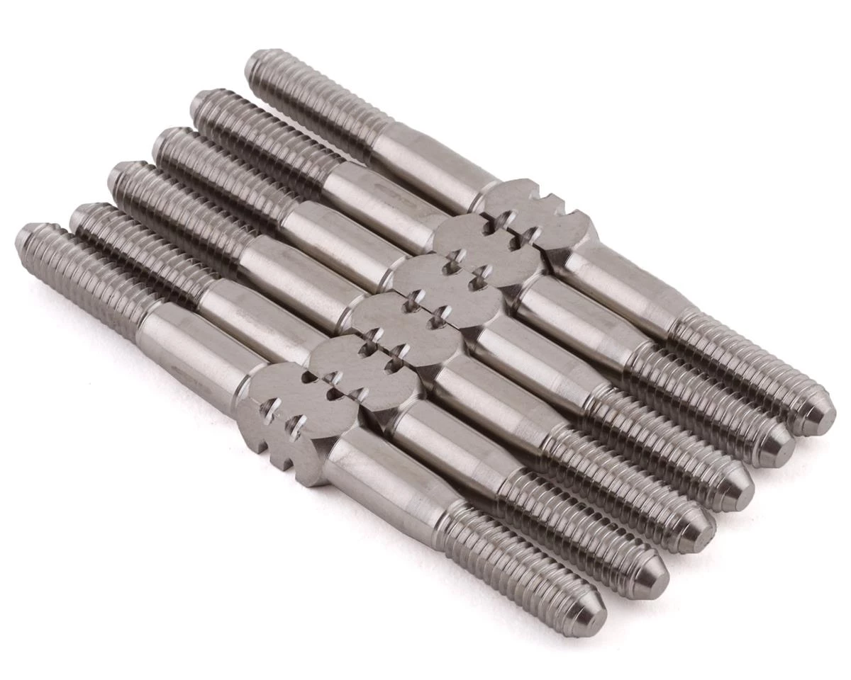 175RC Associated DR10 Titanium Turnbuckle Set (Silver) (6) 3 175RC Associated DR10 Titanium Turnbuckle Set (Silver) (6)