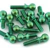 175RC Associated B6.2/T6.2/SC6.2/DR10 Titanium Ball Stud Kit (Green) (12) -175RC Sales 2022 175 18038