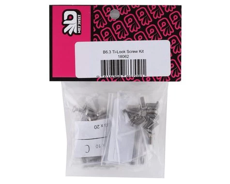 175RC Associated B6.3 Ti-Look Screw Kit 3 175RC Associated B6.3 Ti-Look Screw Kit