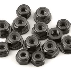 175RC Associated B6.3 Aluminum Nut Kit (Grey)
