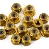 175RC Associated B6.3 Aluminum Nut Kit (Gold) -175RC Sales 2022 175 18076