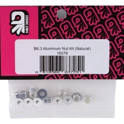 175RC Associated B6.3 Aluminum Nut Kit (Silver) -175RC Sales 2022 175 18078 1
