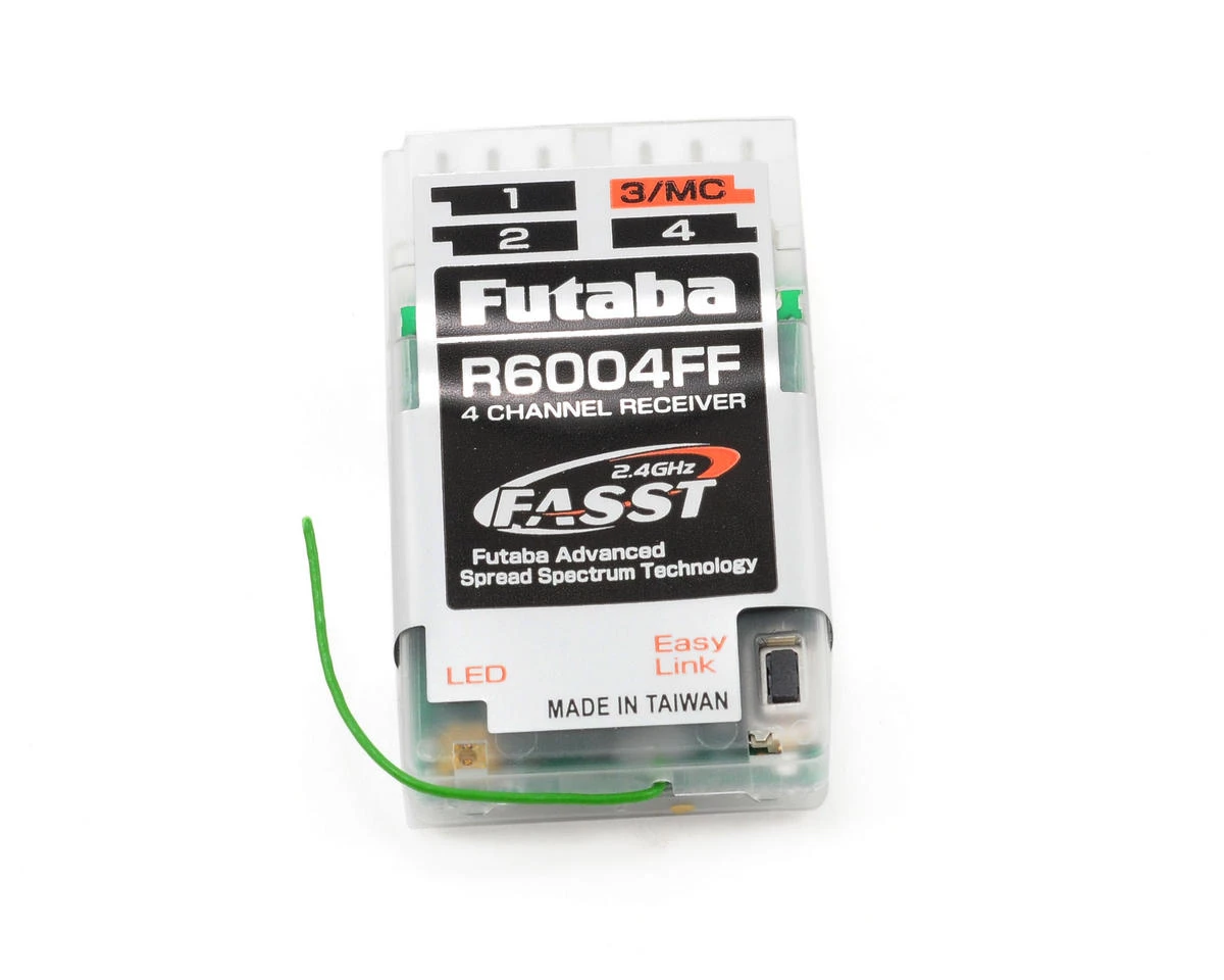 Futaba R6004FF 2.4GHz FASST 4 Channel Micro Air/Heli Receiver 3 Futaba R6004FF 2.4GHz FASST 4 Channel Micro Air/Heli Receiver