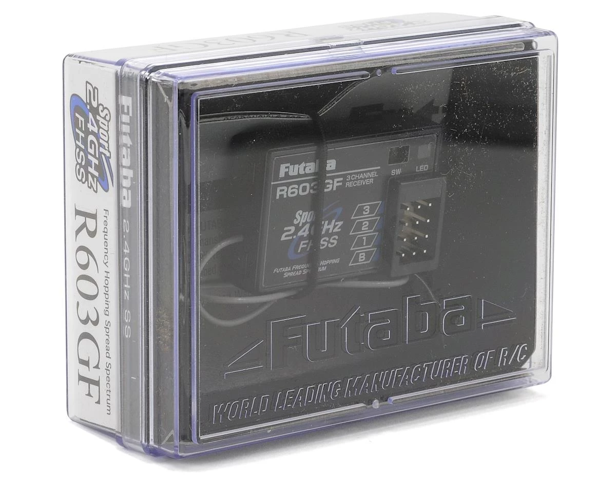Futaba R603GF FHSS 3 Channel 2.4GHz Sport Receiver 4 Futaba R603GF FHSS 3 Channel 2.4GHz Sport Receiver - Image 2
