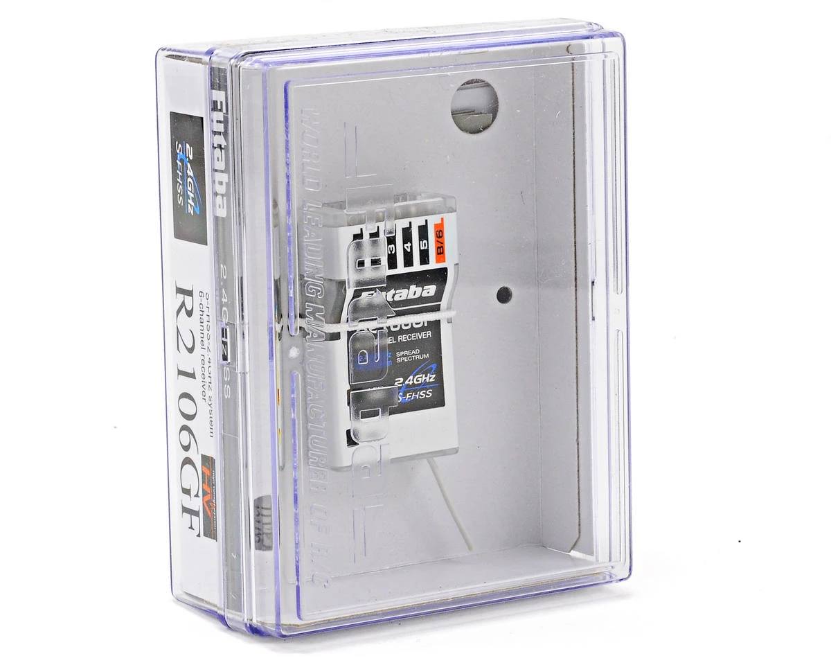 Futaba R2106GF 2.4GHz FHSS 6-Channel Micro Receiver 4 Futaba R2106GF 2.4GHz FHSS 6-Channel Micro Receiver - Image 2