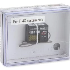 Futaba R404SBS F-4G T-FHSS 4-Channel 2.4Ghz Telemetry Receiver (SR/T-FHSS/S.Bus2) -175RC Sales 2022 fut01102364 1 1