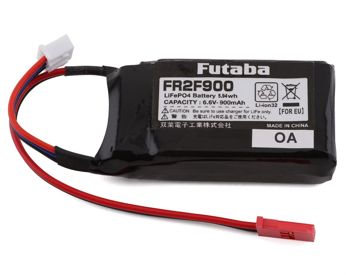 Futaba 2S LiFe Flat Receiver Battery Pack (6.6V/900mAh) 3 Futaba 2S LiFe Flat Receiver Battery Pack (6.6V/900mAh)